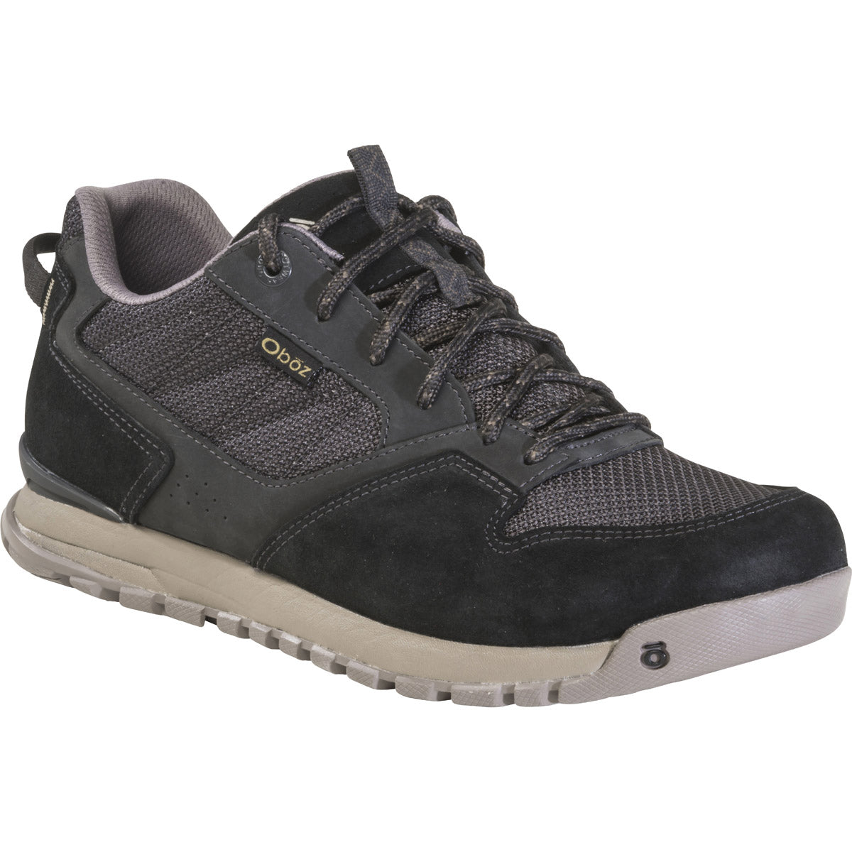 Oboz Men's Bozeman Low Suede Jet