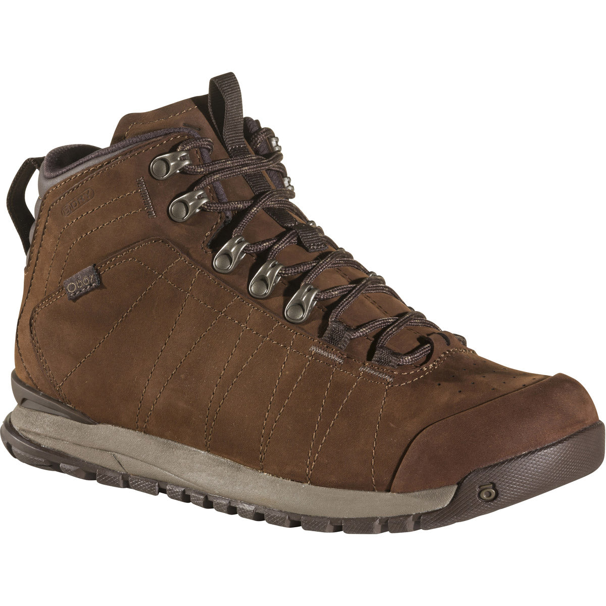 Oboz Men&#39;s Bozeman Mid Leather Waterproof Dark Earth