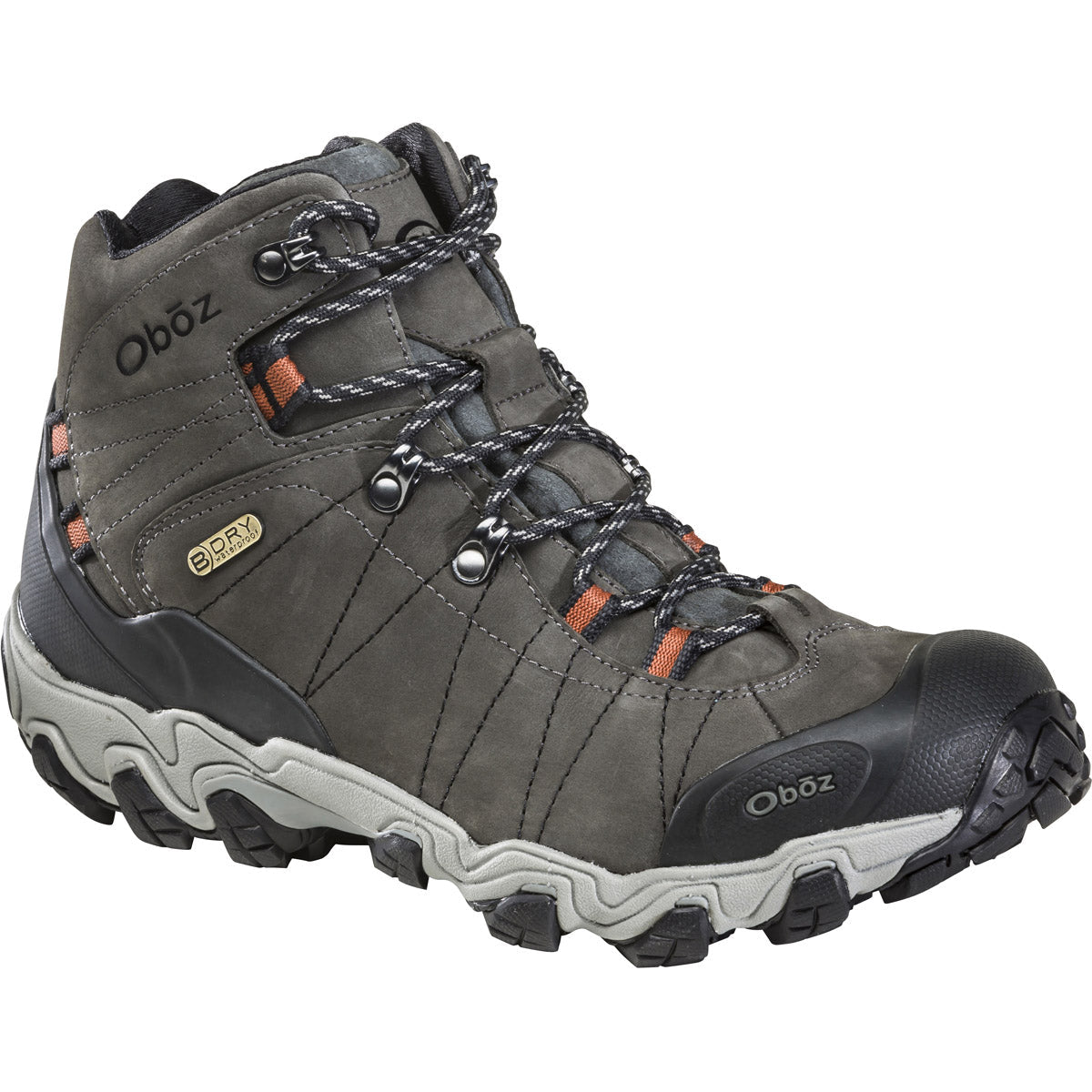 Oboz Men&#39;s Bridger Mid Waterproof Raven
