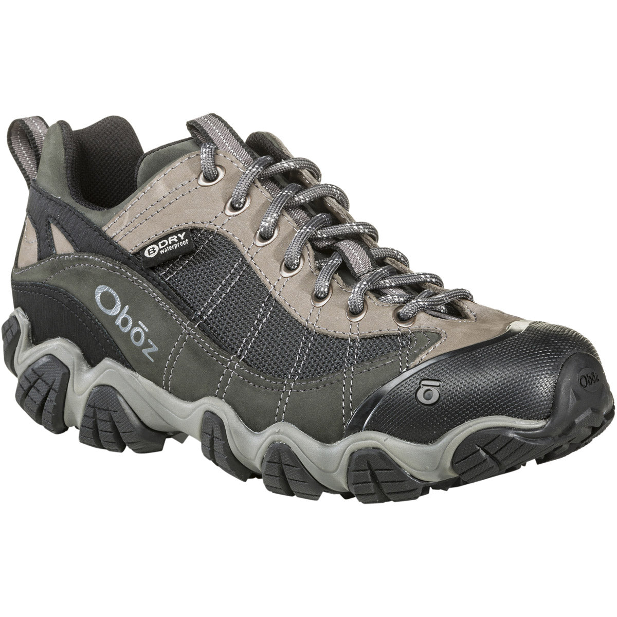 Oboz Men's Firebrand II Low Waterproof Gray
