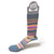 Fits Medium Hiker Striped Crew Socks Stormy Weather Cadmium Orange