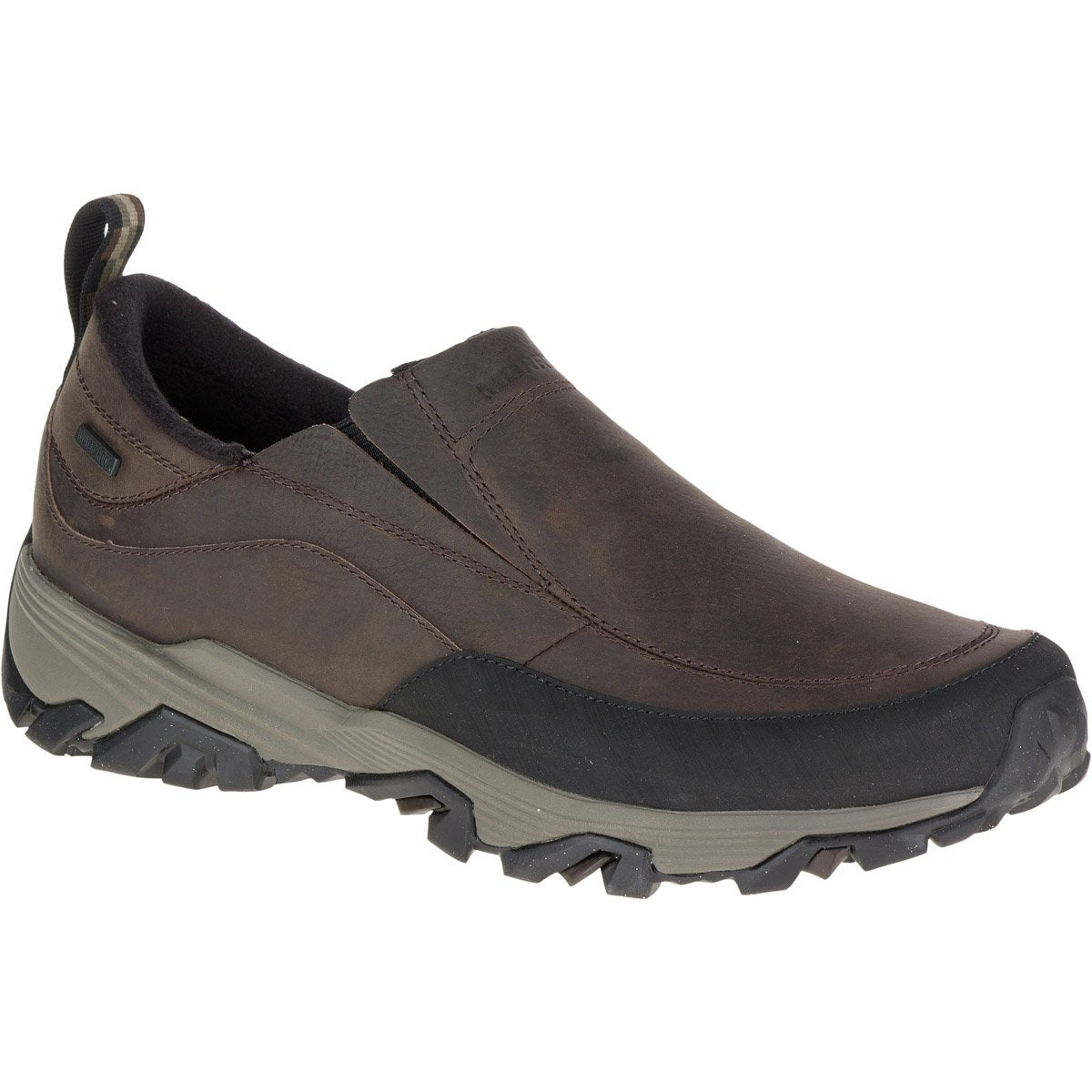 Merrell Men&#39;s Coldpack Ice+ Moc Waterproof Brown