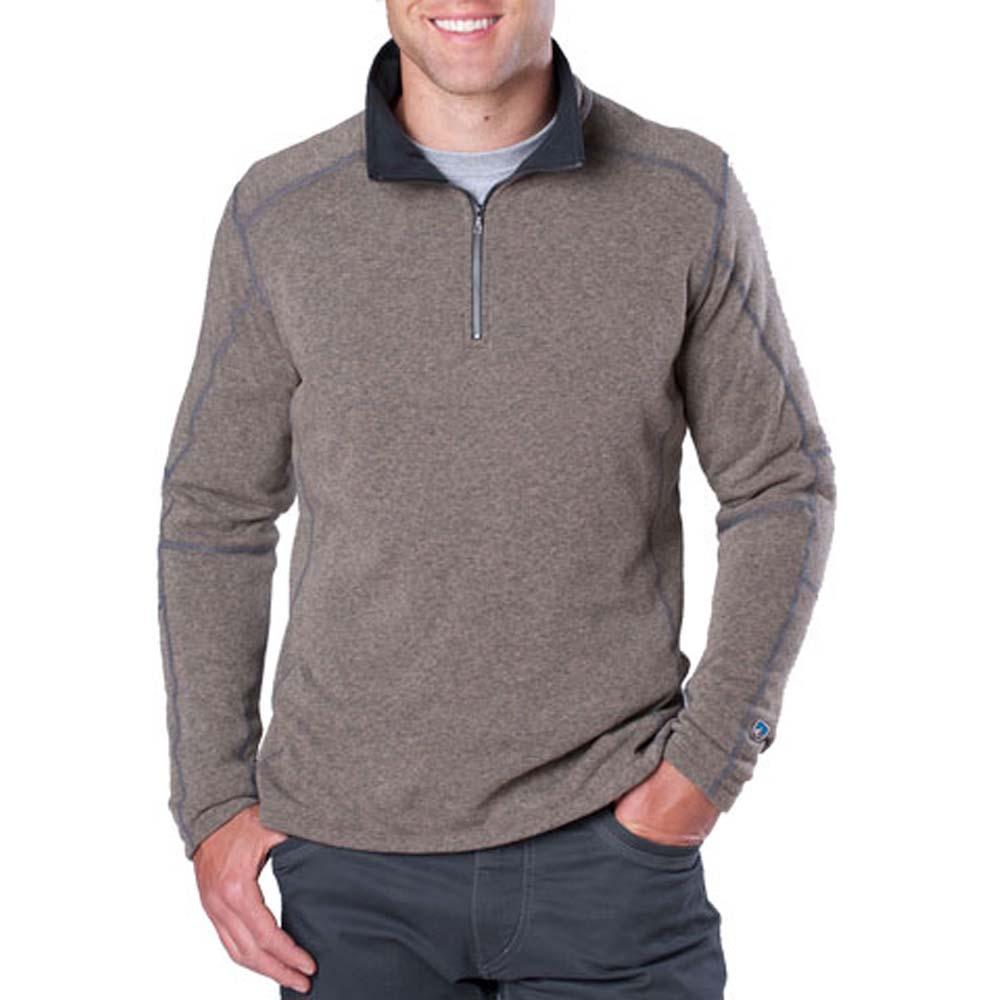 Kuhl Men&#39;s Revel 1/4 Zip Sweater Oatmeal