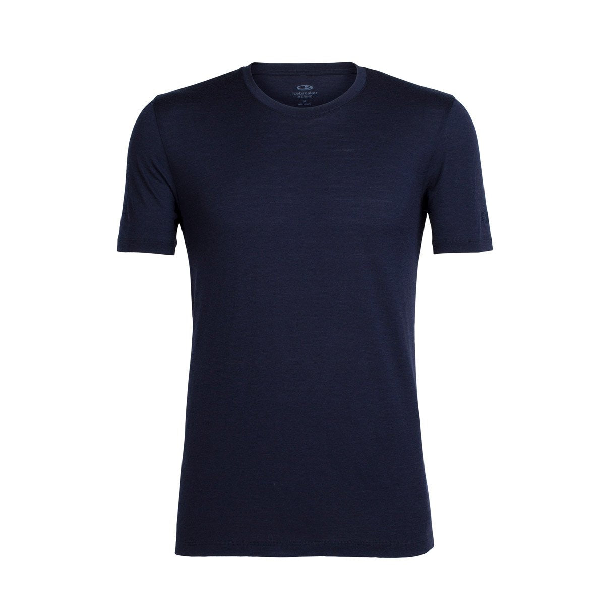 Icebreaker Men&#39;s Tech Lite Short Sleeve Crewe Midnight Navy