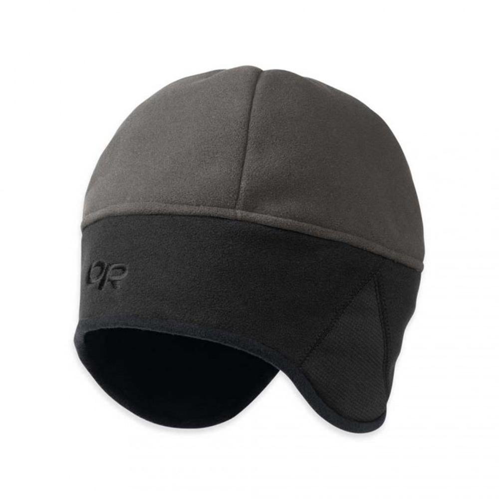 Outdoor Research Men&#39;s Wind Warrior Hat Charcoal Black