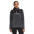 The North Face Women's TKA Glacier Snap-Neck Pullover Asphalt Grey/TNF Black