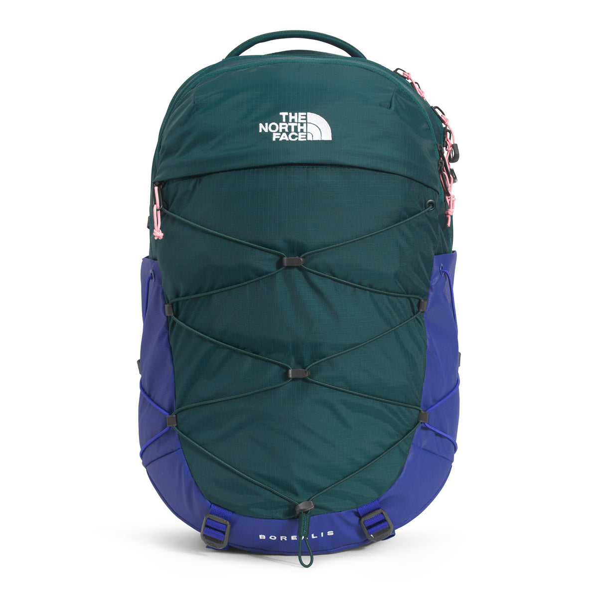 The North Face Women's Borealis Ponderosa Green/Lapis Blue/Cameo Pink