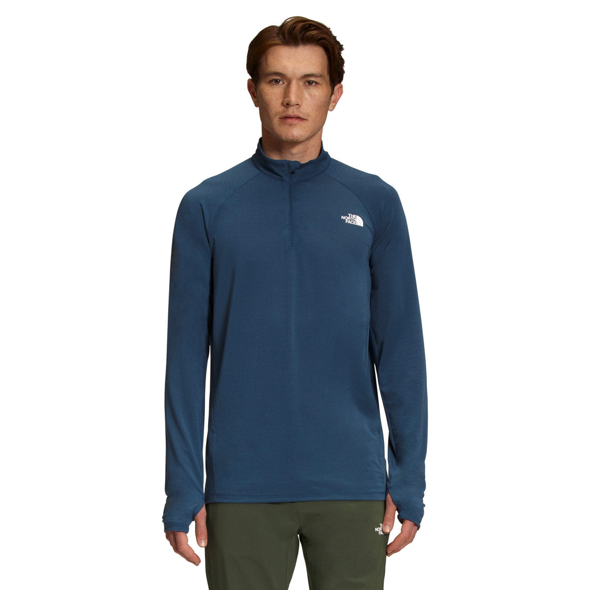 The North Face Men's Wander Quarter-Zip Shady Blue