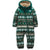 The North Face Infant ThermoBall Eco Bunting Night Green Halfdome Fairisle Print