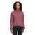 The North Face Women's L/S Mock Neck Chabot Wild Ginger