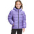 The North Face Girls' Printed Hyalite Down Jacket Sweet Violet/Iridescent