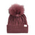 The North Face Women's Oh Mega Fur Pom Beanie Wild Ginger