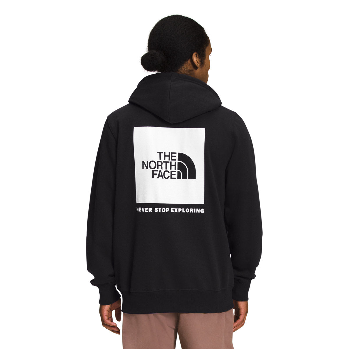 The North Face Men&#39;s Box NSE Pullover Hoodie TNF Black/TNF White