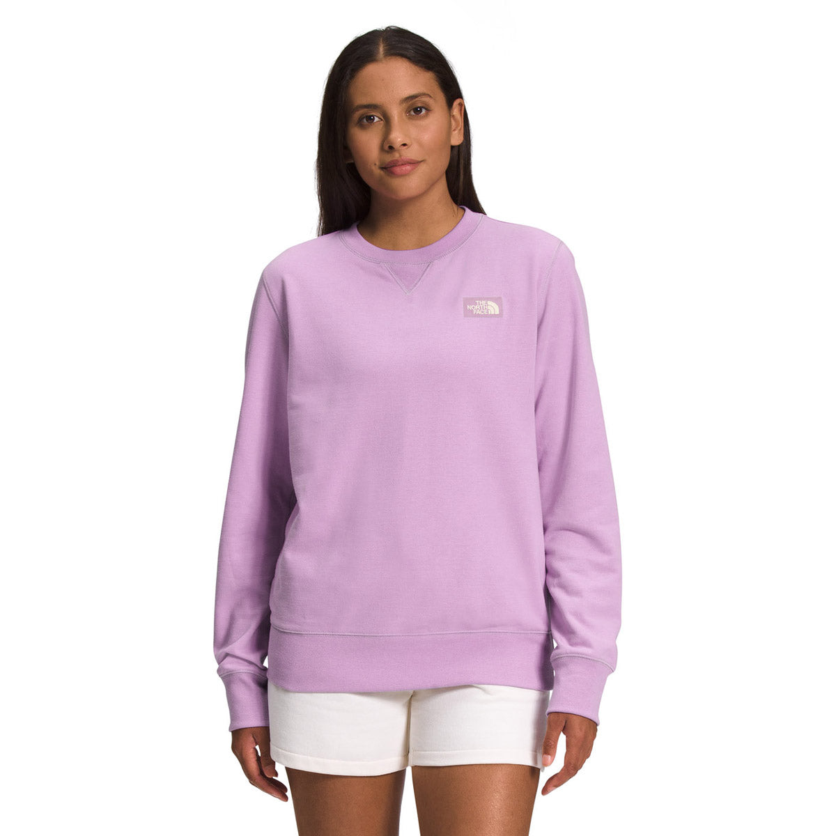 The North Face Women's Heritage Patch Crew Lupine