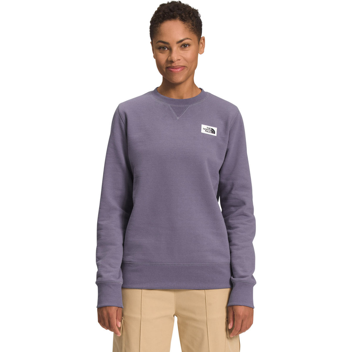The North Face Women's Heritage Patch Crew Lunar late / S