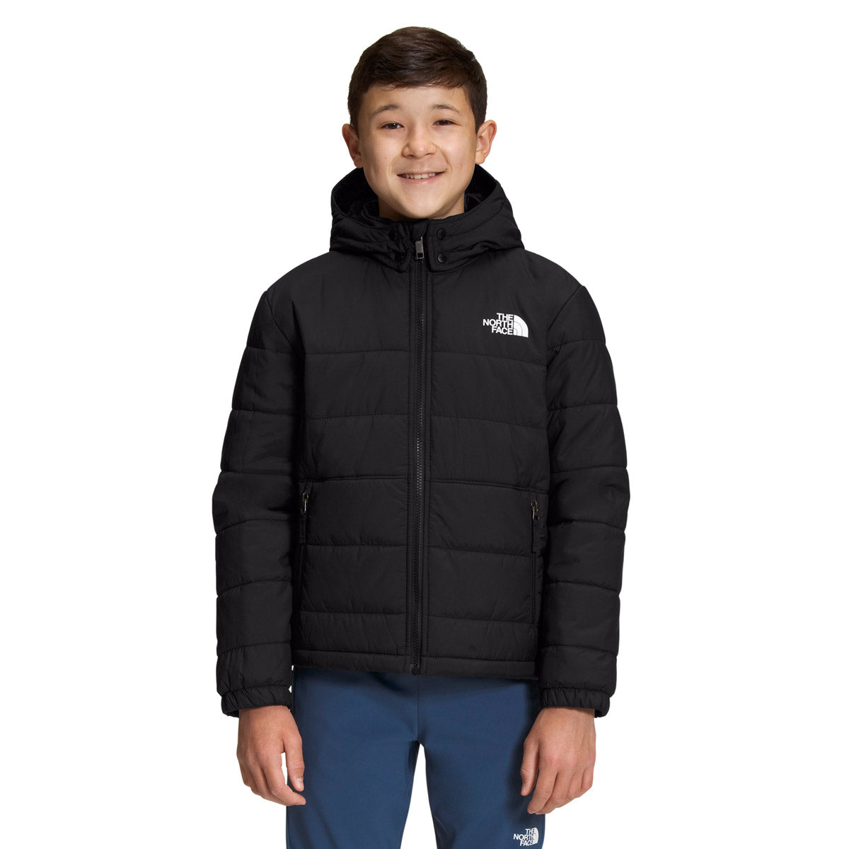 The North Face Boys&#39; Reversible Mount Chimbo Full Zip Hooded Jacket