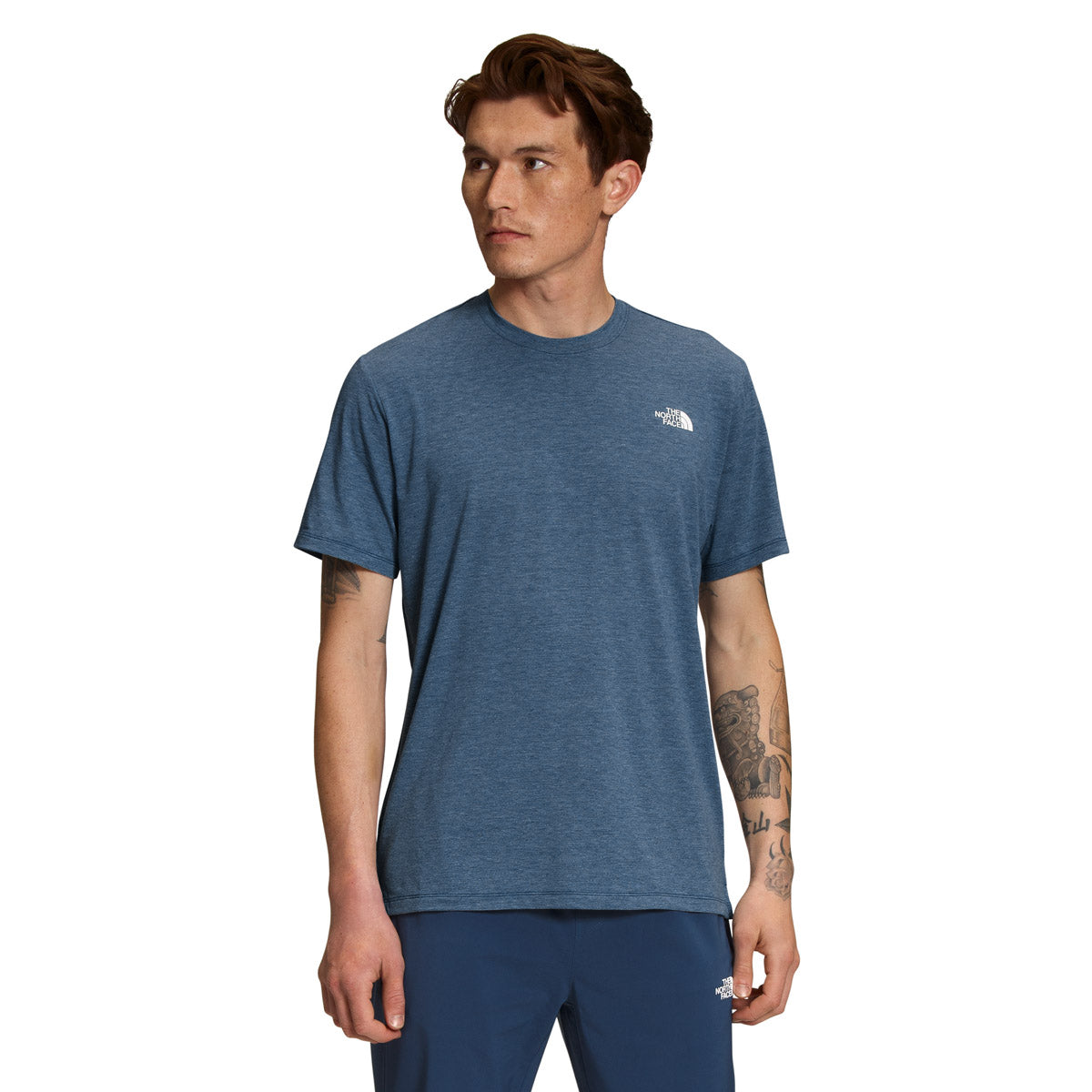 The North Face Men&#39;s Wander S/S Shady Blue Heather