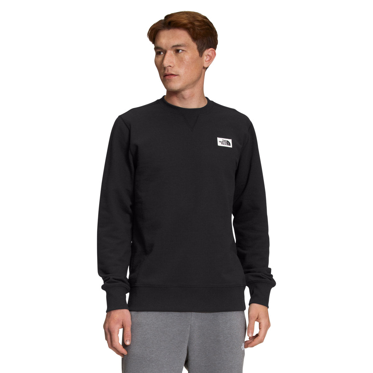 The North Face Men&#39;s Heritage Patch Crew TNF Black