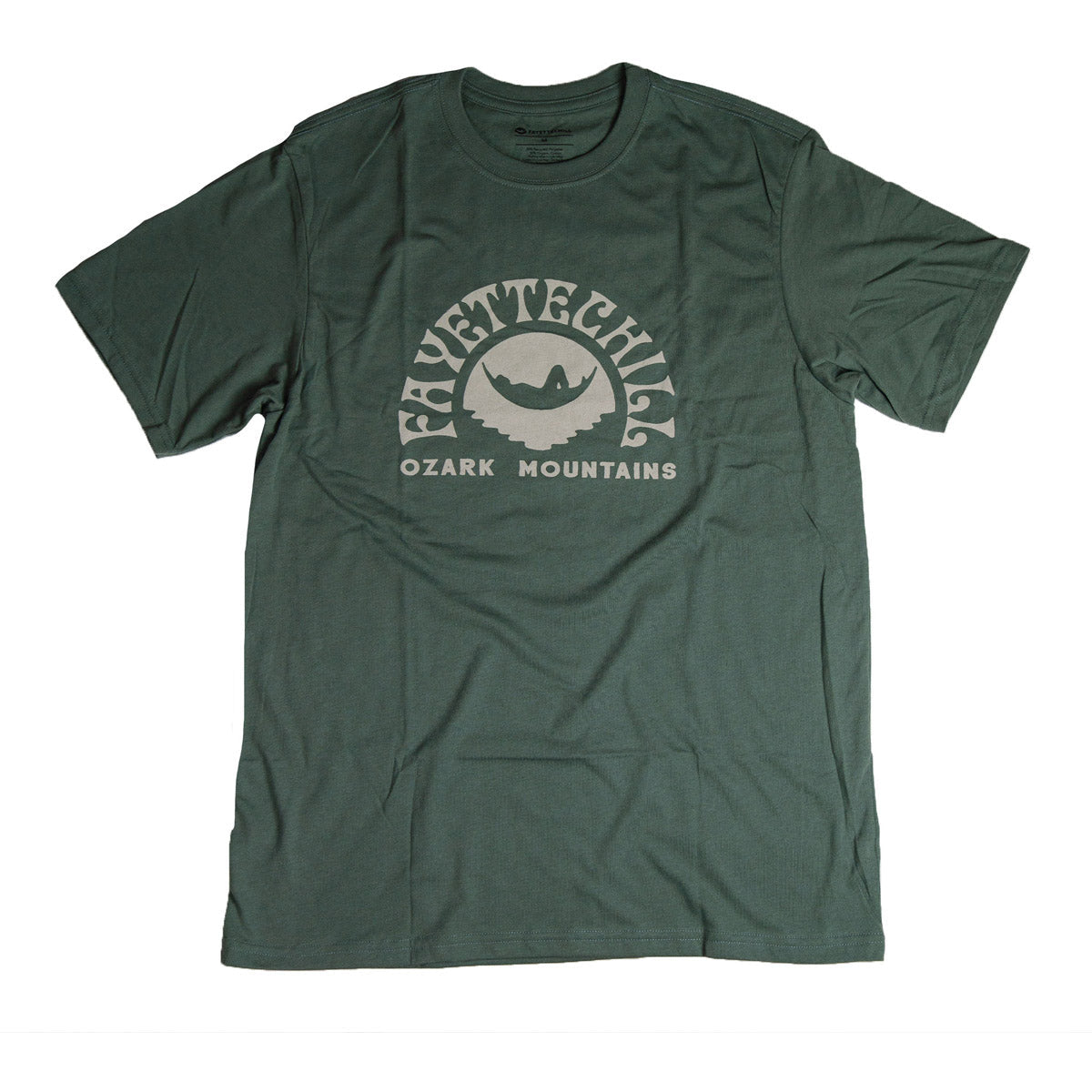 Fayettechill Ozark Hangout Short Sleeve Tee Sage Grey