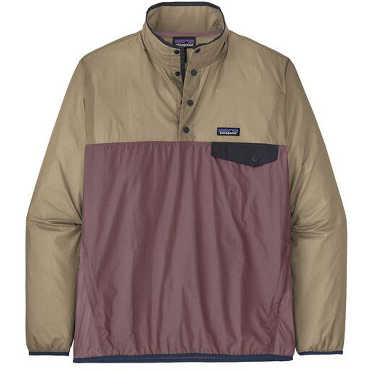 Patagonia Men&#39;s Houdini Snap-T Pullover Evening auve / M