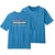 Patagonia Men's P-6 Mission Organic T-Shirt Anacapa Blue