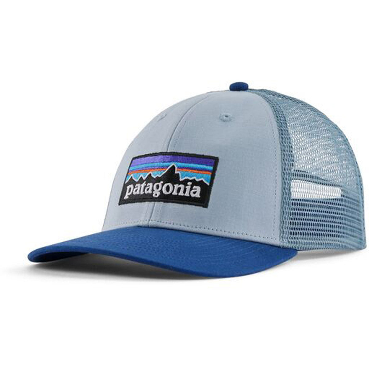 Patagonia Line Logo Ridge LoPro Trucker Hat Steam Blue