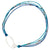 Bronwen Radiance Bracelet Mixed Blue -Silver