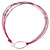 Bronwen Radiance Bracelet Mixed Pinks - Silver