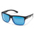 Suncloud Rambler Sunglasses (Medium Fit) Black/Polarized Blue Mirror