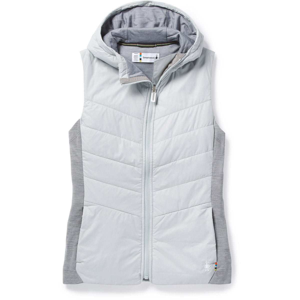 Smartwool Women&#39;s SmartLoft 60 Hoodie Vest torm Gray / S