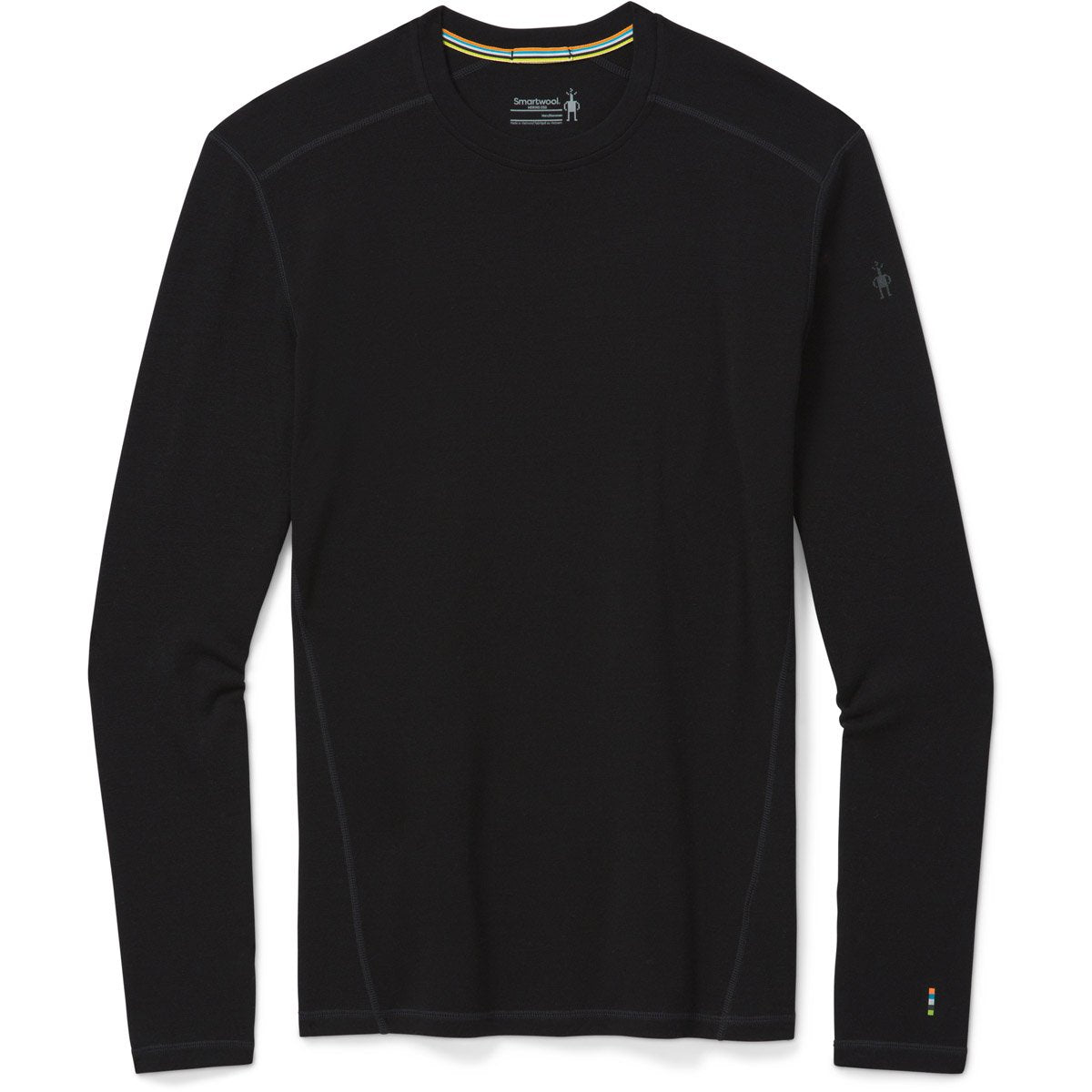 Smartwool Men&#39;s Classic Thermal Merino Base Layer Crew Black