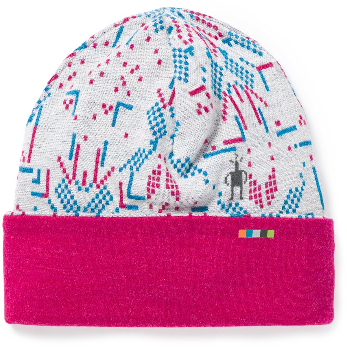 Kids&#39; Merino 250 Reversible Pattern Cuffed Beanie