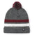 Smartwool Kids' Stripe Pom Beanie Medium Gray