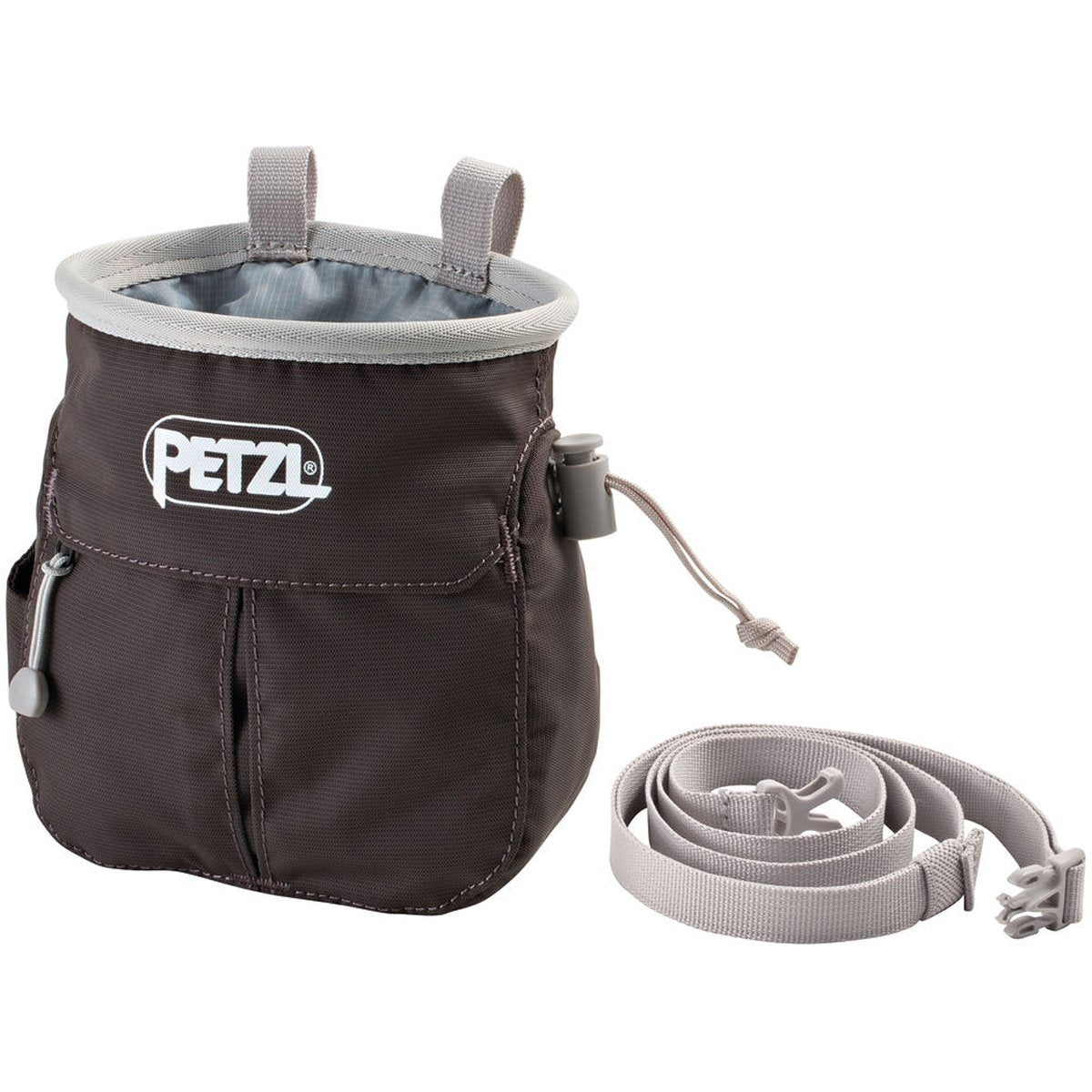 Petzl Sakapoche Chalk Bag Gray