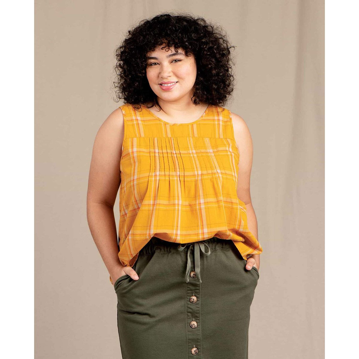 Toad&Co. Women's Willet Pintuck Tank