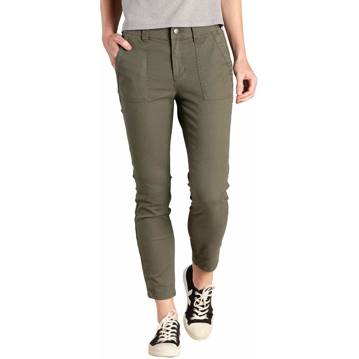 Toad&amp;Co. Women&#39;s Earthworks Ankle Pant Beetle