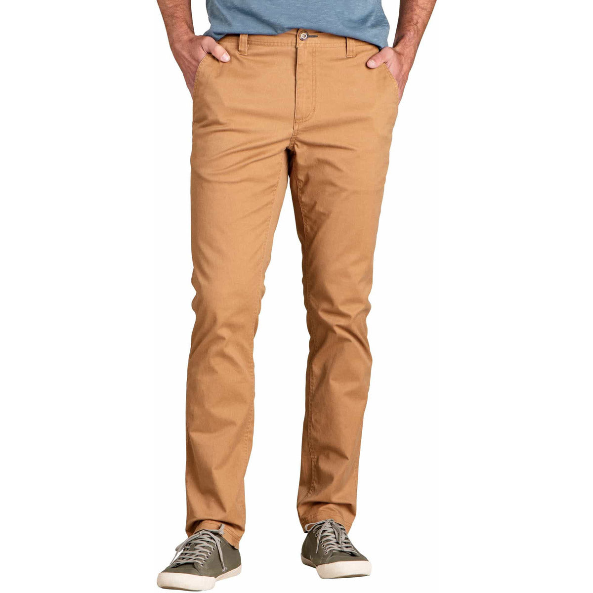 Toad&Co. Men's Mission Ridge Lean Pant Tabac Vintage Wash