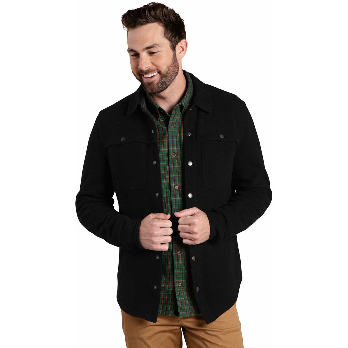 Toad&amp;Co. Men&#39;s Kennicott Shirt Jacket Black