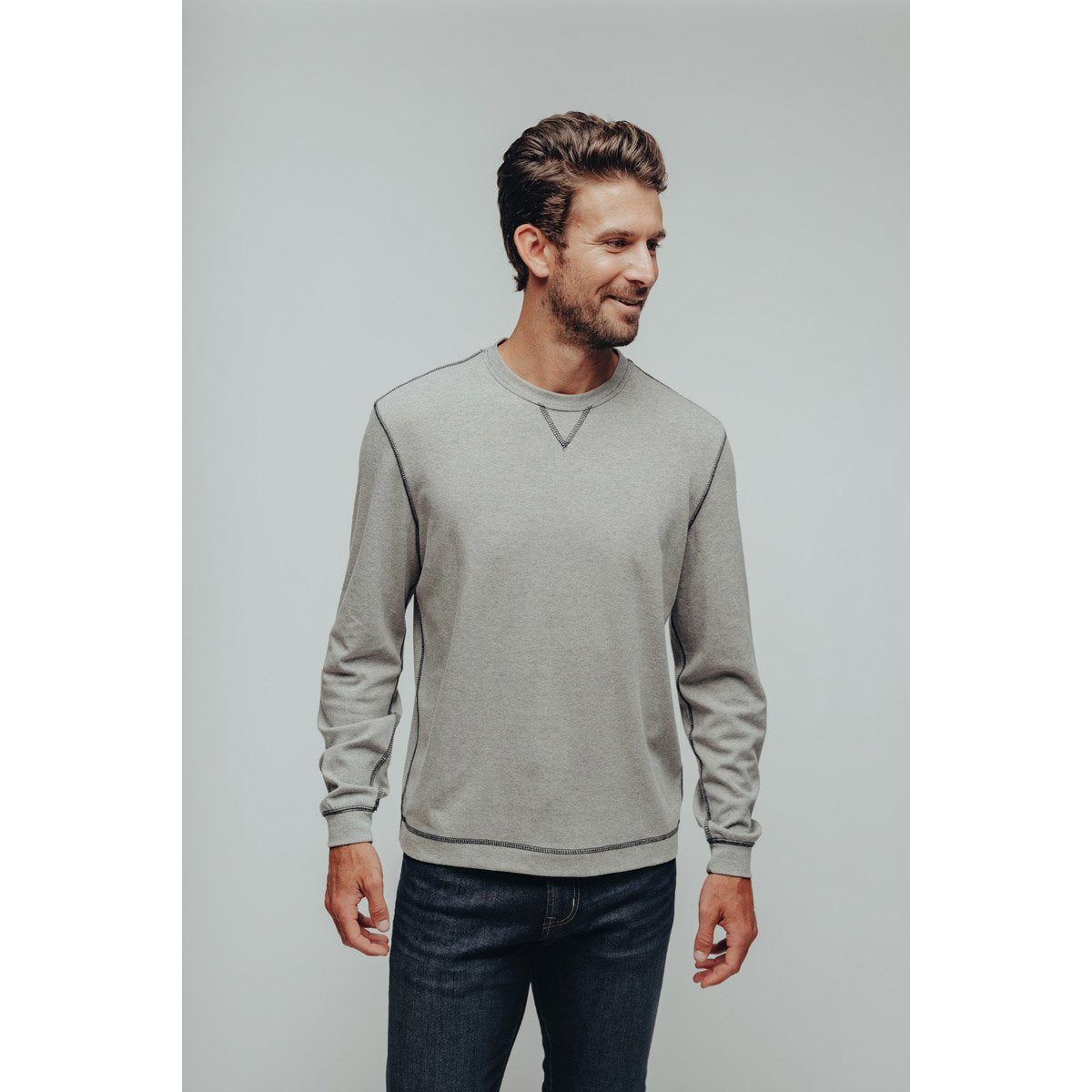 The Normal Brand Men&#39;s Puremeso Overshirt Grey