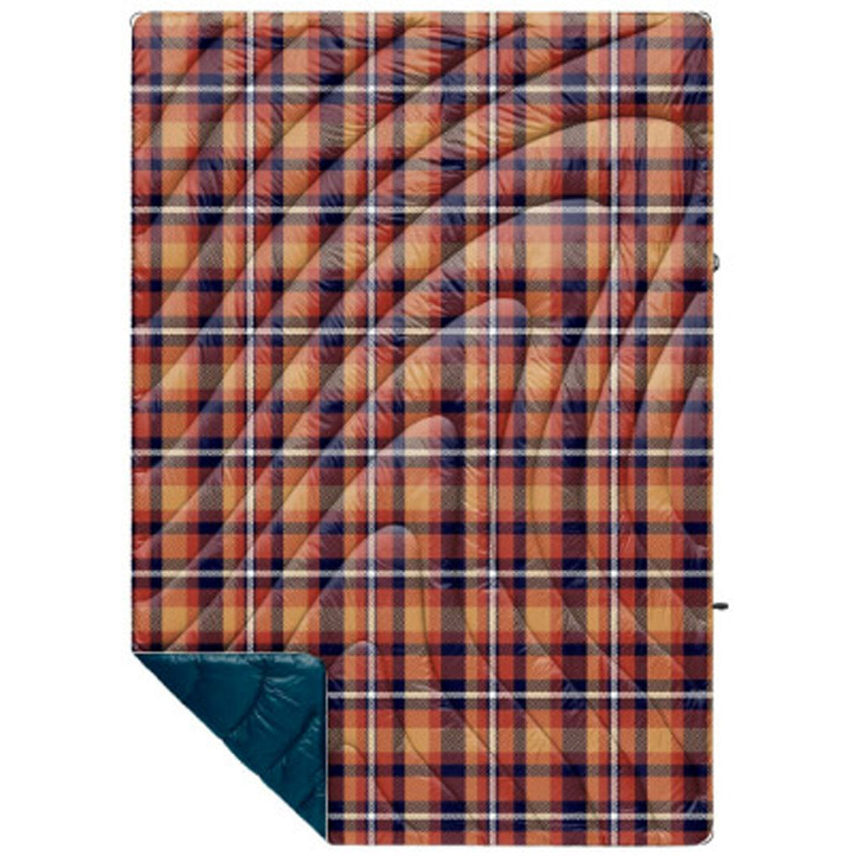 Rumpl Original Puffy Blanket - Printed 1-Person Autumn Plaid