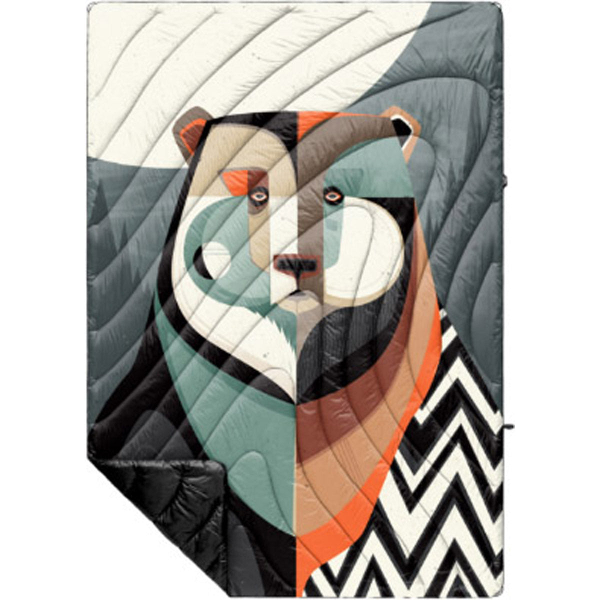 Rumpl Original Puffy Blanket - Printed 1-Person Yogi