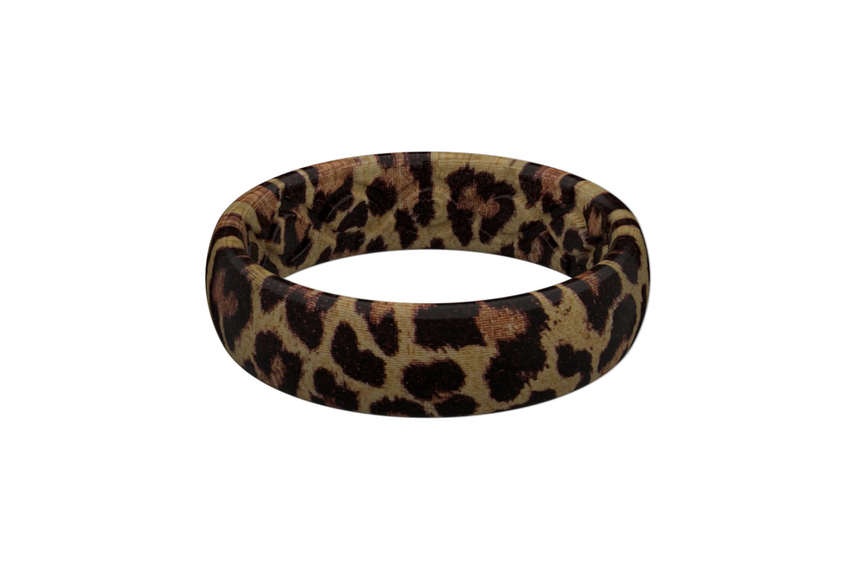 Groove Life Corp Women&#39;s Groove Ring Thin Aspire Leopard