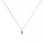 Bronwen Tiny Charm Necklace - 16" Arrowhead - Taupe/Silver