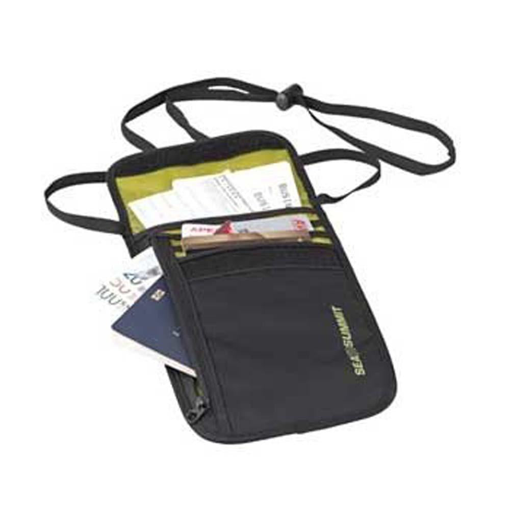 Sea to Summit Travelling Light Neck Wallet Sand