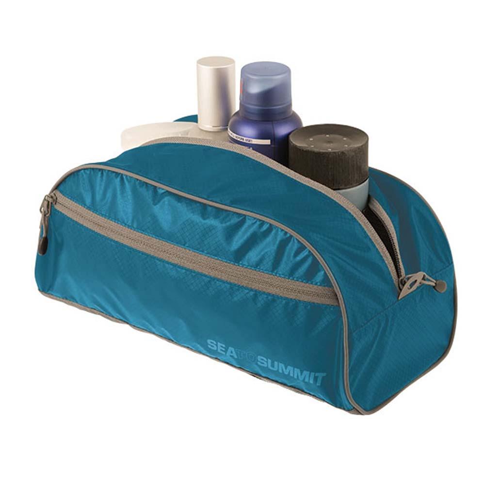 Sea to Summit Travelling Light Toiletry Bag - Large Pacific Blue