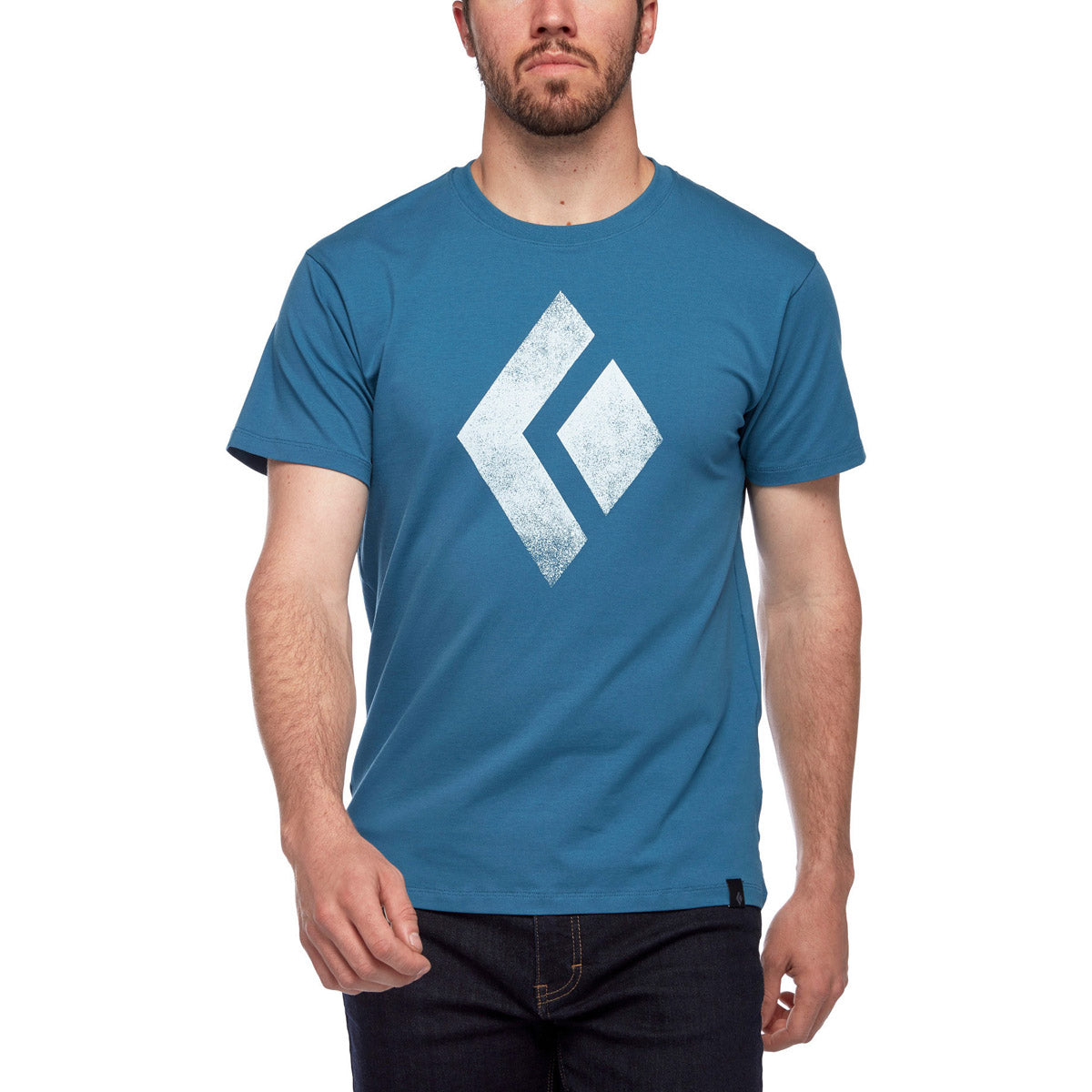 Black Diamond Men&#39;s Chalked Up Tee Astral Blue