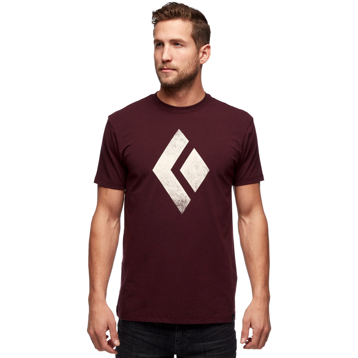 Black Diamond Men&#39;s Chalked Up Tee Port