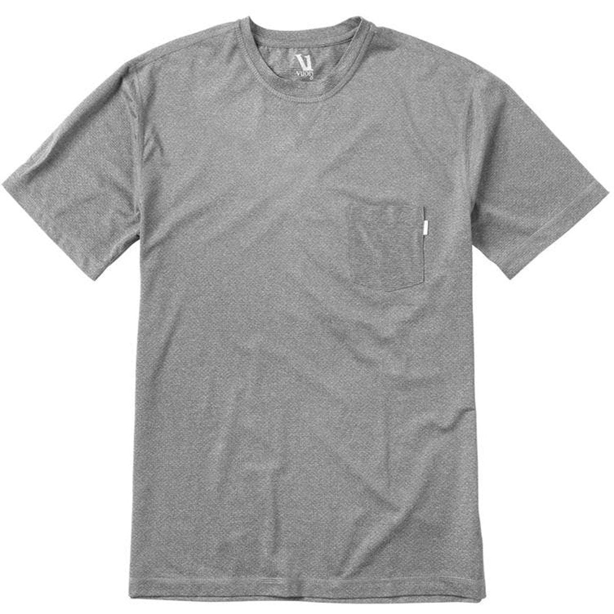 Vuori Men's Tradewind Performance Tee Heather Grey