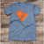 Gearhead Vintage 97 Short Sleeve T-Shirt Heather Slate