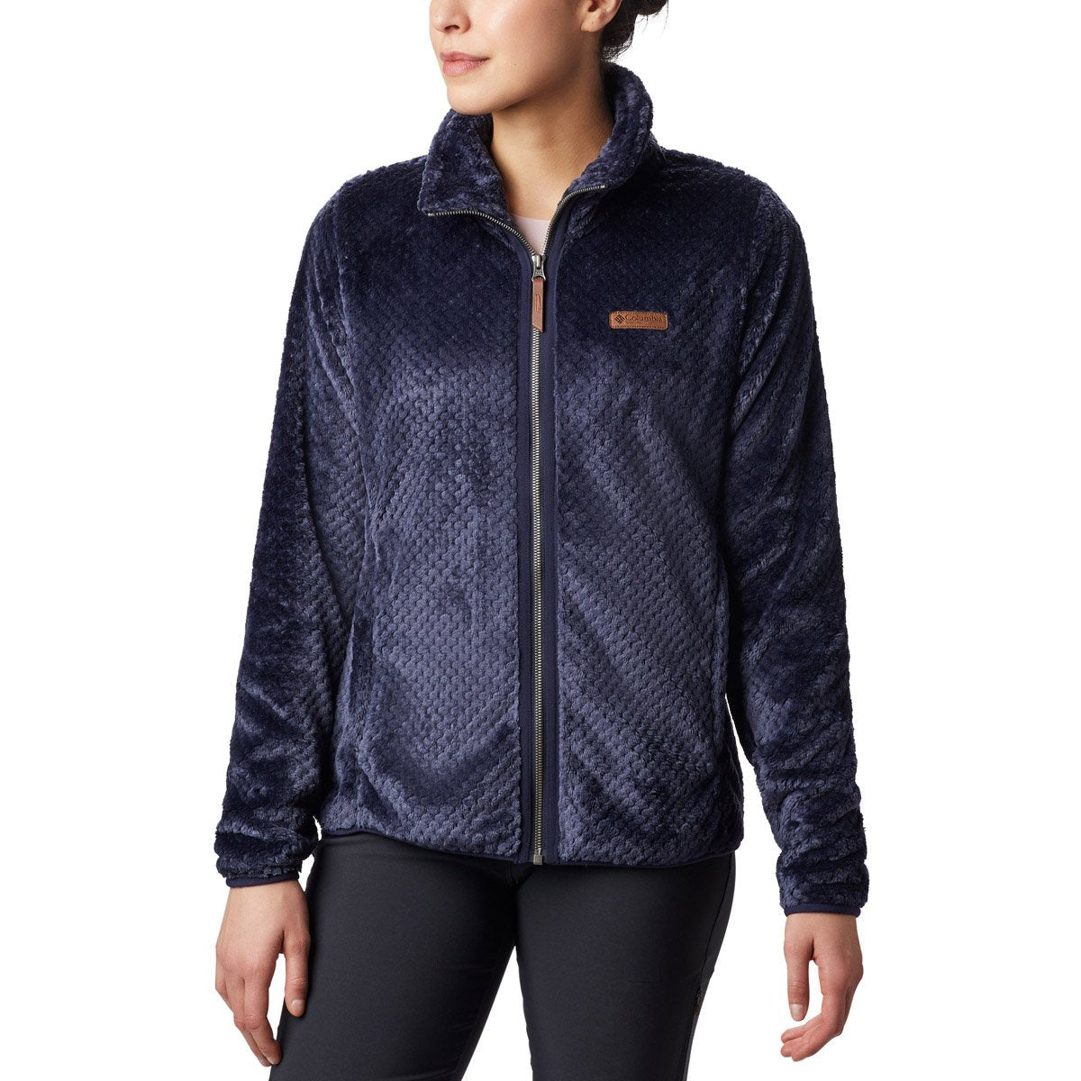 Columbia Women&#39;s Fire Side II Sherpa Full Zip Fleece Cirrus Grey